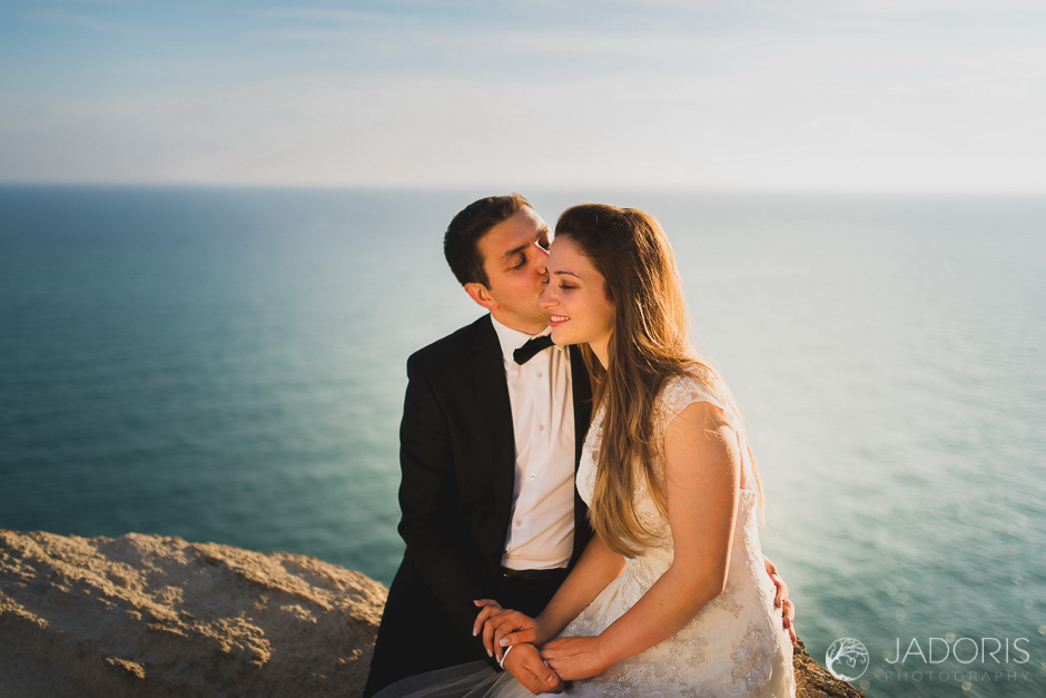Fotografii dupa nunta la mare