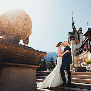 Trash The Dress Castelul Peles Florina Adam Jadoris Photography